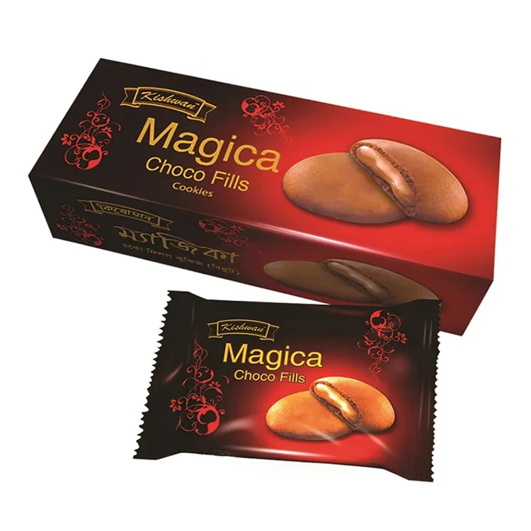 Kishwan Magica Chocofilled Cookies Biscuit 75 gm