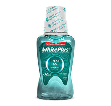 White Plus FreshFast Whitening Mouthwash 250 ml