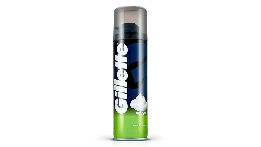 Gillette Shaving Foam Lemon 196g