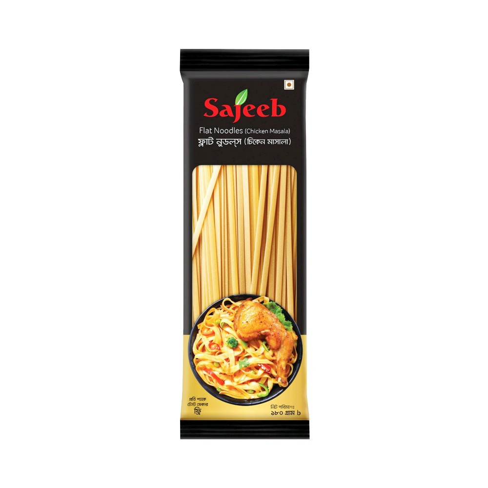 Sajeeb Flat Noodles Chicken Masala 150 gm