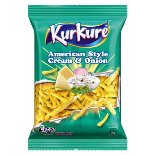 KurKure American Style Cream And Onion Flavour