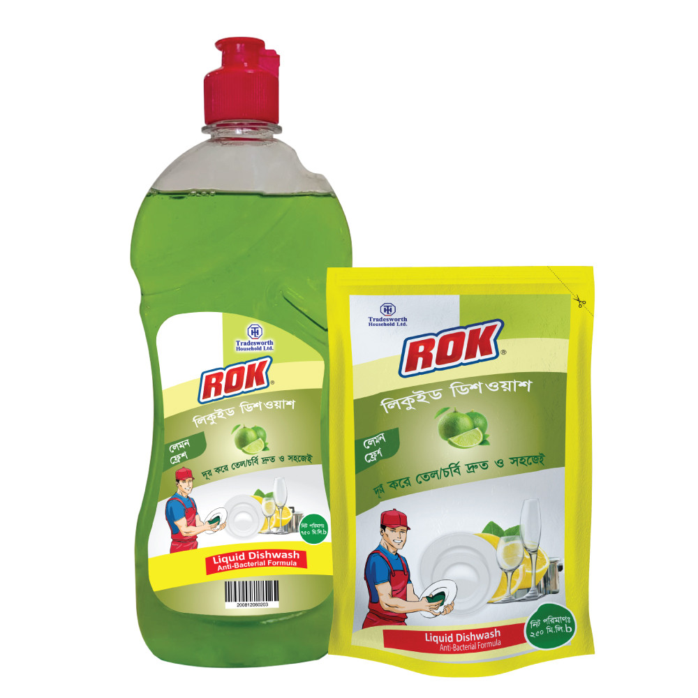 (Buy & Get Free) Buy Rok Lemon Dishwashing Liquid 750ml