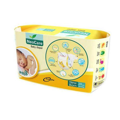 Neocare Newborn Belt Diaper (0-4kg) 20pcs