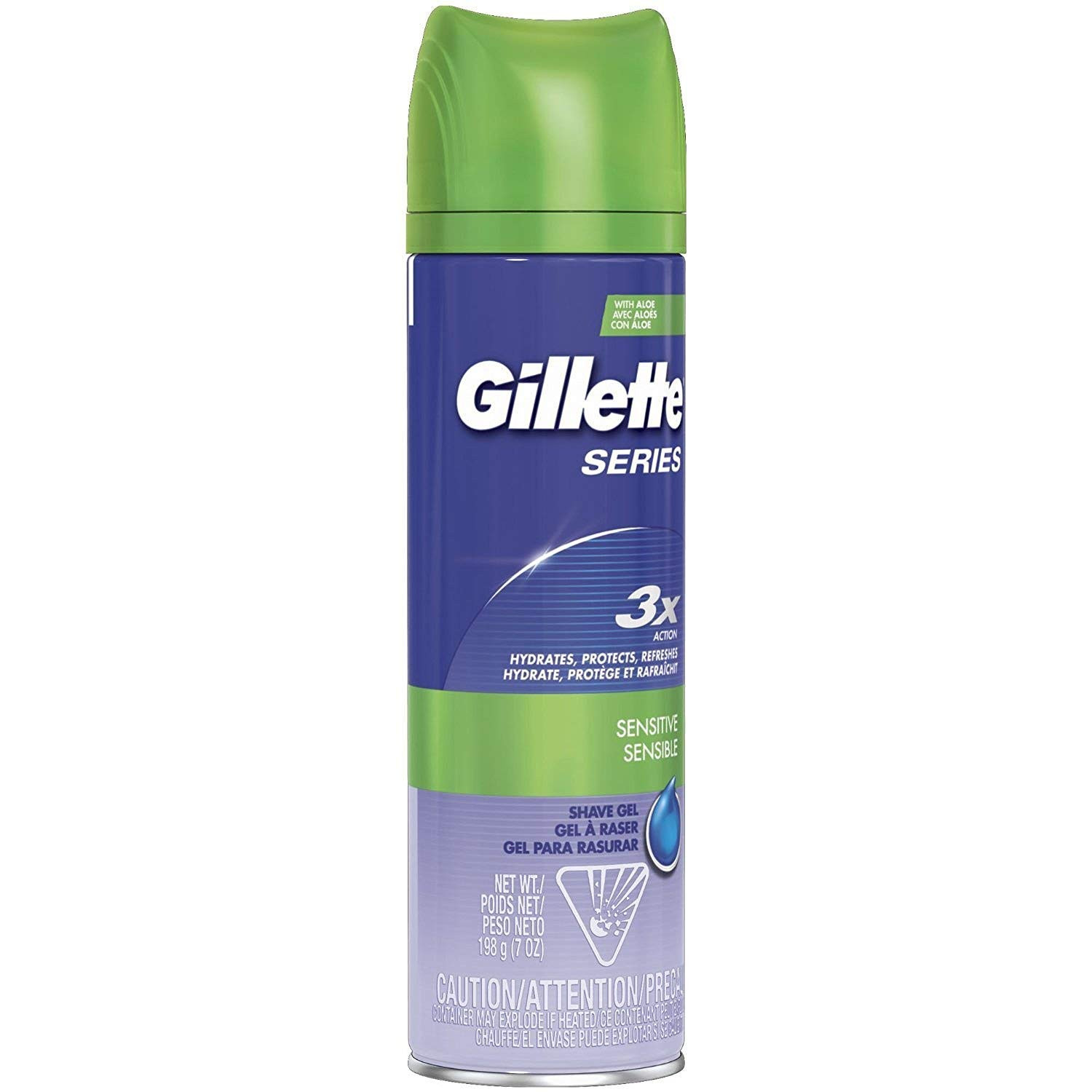 Gillette Series Sensitive Shave Gel 195ml