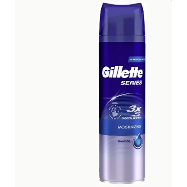 Gillette Series Shaving Gel Moisturizing 195g