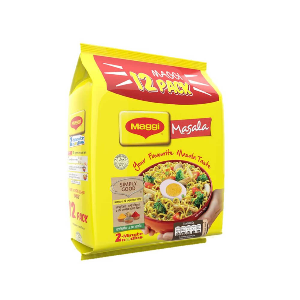 Maggi Noodles Masala - 12 Pack