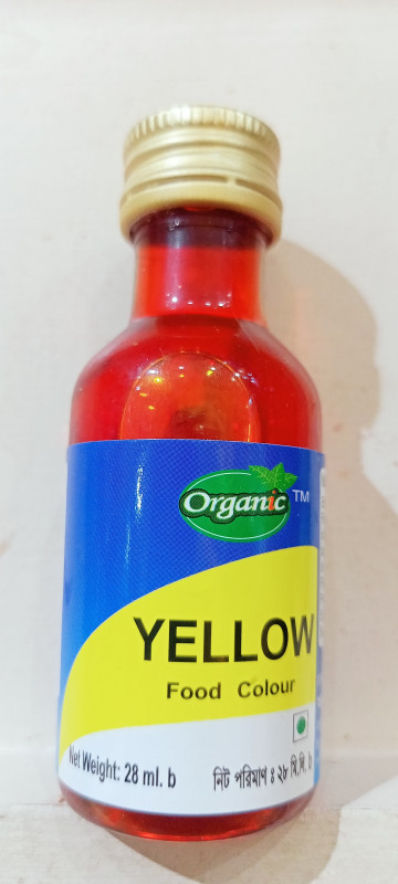 organic tm yellow food colour 28 ml