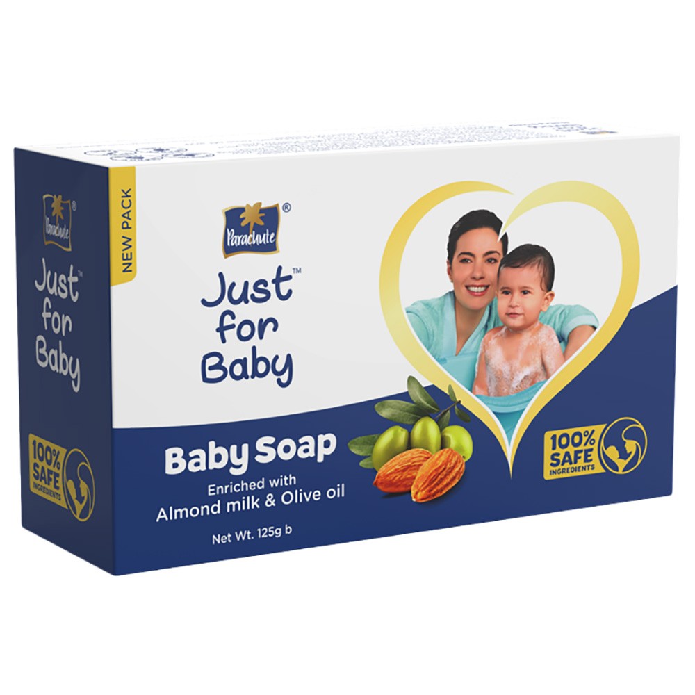 Parachute - Just For Baby Soap w/ Olive Oil & Almond Milk - 125 g