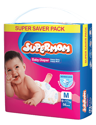 Supermom Baby Diaper Medium