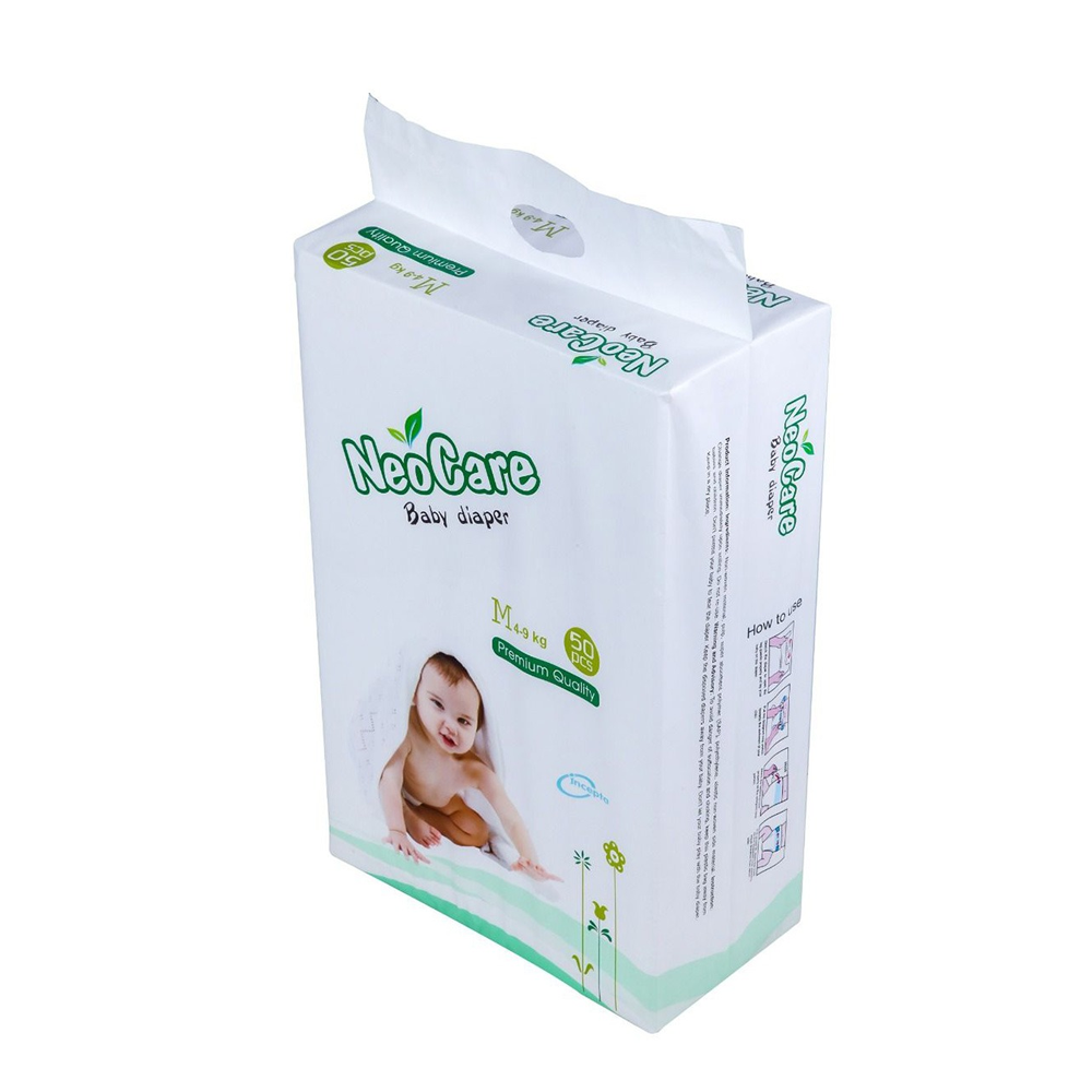 Neocare Belt Diaper Medium (4-9 Kg) 50 Pcs