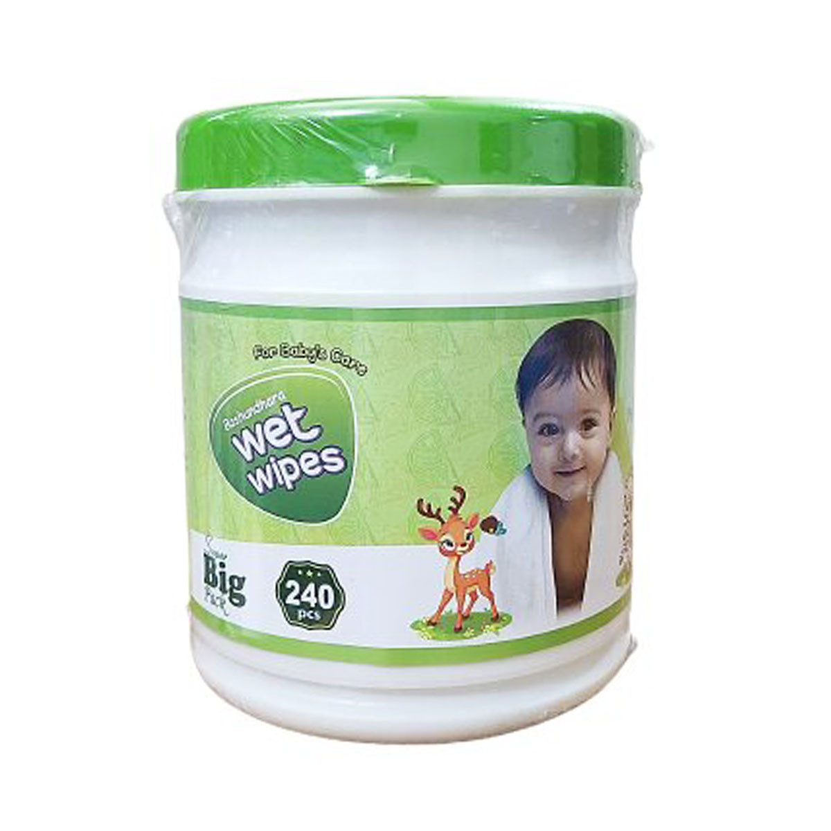 Bashundhara Baby Wet Wipes Super Big Pack - 240 pcs