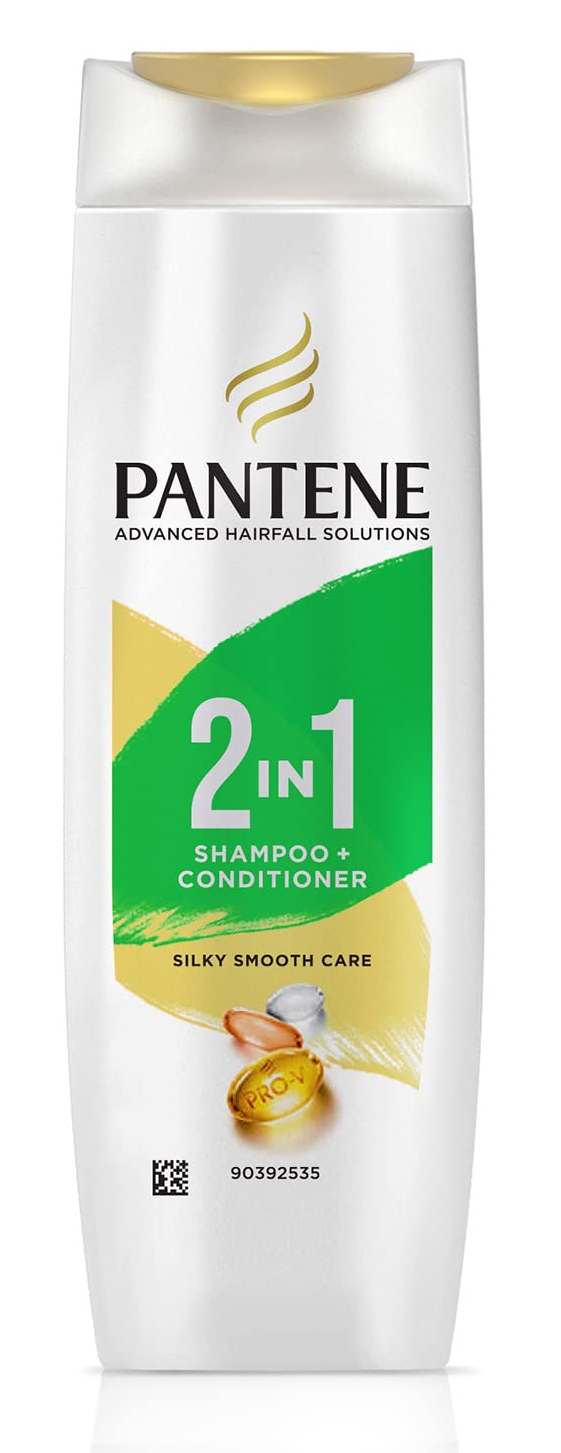 Pantene Silky Smooth Care 2-In-1 Shampoo + Conditioner