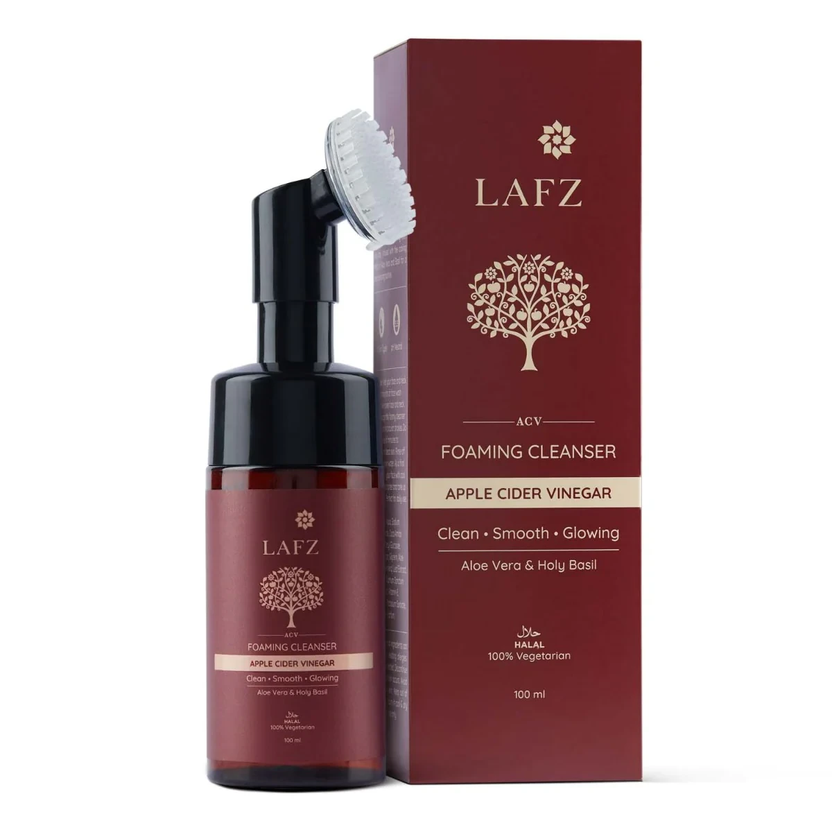 Lafz Foaming Face Wash (100ml) - Apple Cider Vinegar