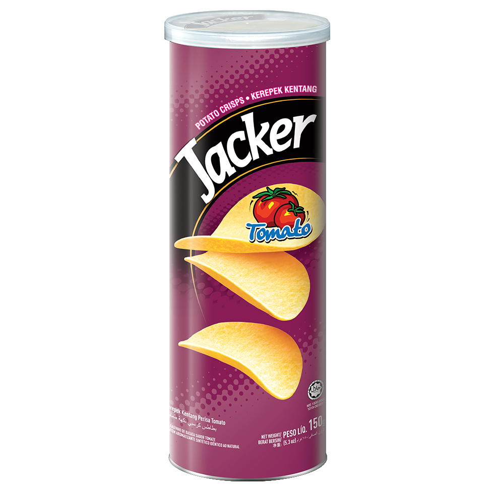 JACKER CHIPS TOMATO 100 GM