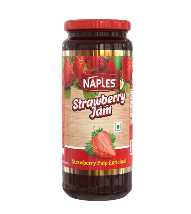 NAPLES STRAWBERRY JAM 400 GM