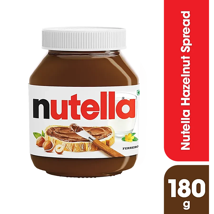 Nutella Ferrero Hazelnut Spread with Cocoa 180g