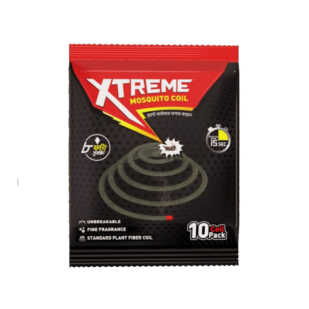 Bashundhara Xtreme Mosquito Coil - 10 pcs