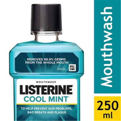 LISTERINE MOUTHWASH COOL MINT 250ML