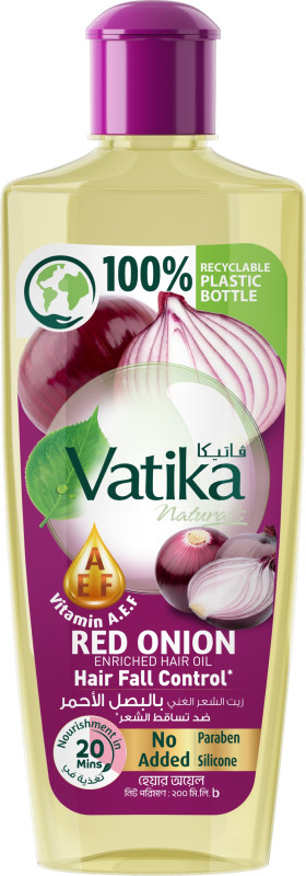 VATIKA NATURALS RED ONION ENRICHED HAIR OIL 200ml