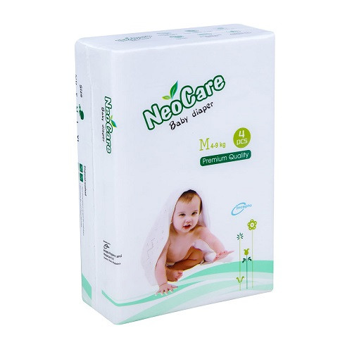 Neocare Belt Diaper Medium (4-9 Kg) 4 Pcs