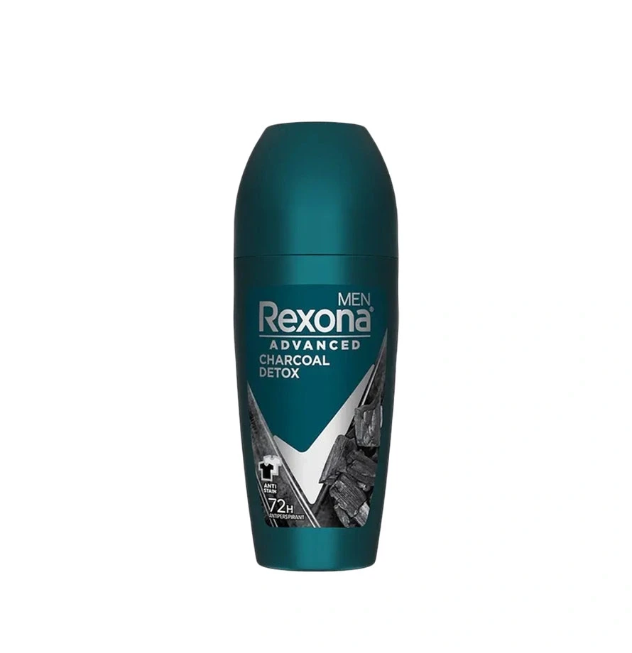 Rexona Advanced Charcoal Detox Anti Perspirant Roll On - 45ml