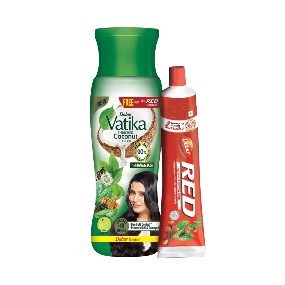 dabur vatika enriched coconut hair oil 150