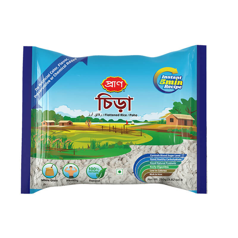 Pran Flattened Rice - 250 gm