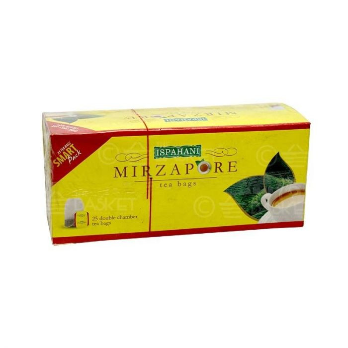 REGULAR TEA ISPAHANI MIRZAPORE 25 DOUBLE CHAMBER TEA BAGS