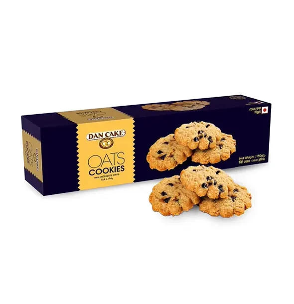 Dan Cake Oats Cookies With Chocolate Chips - 150g