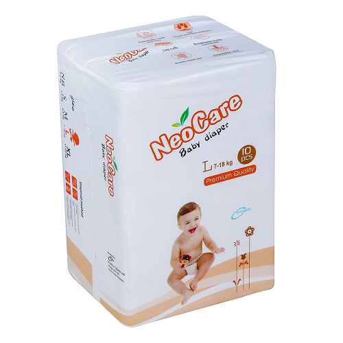 Neocare Belt Diaper Large (7-18 Kg) 10 Pcs