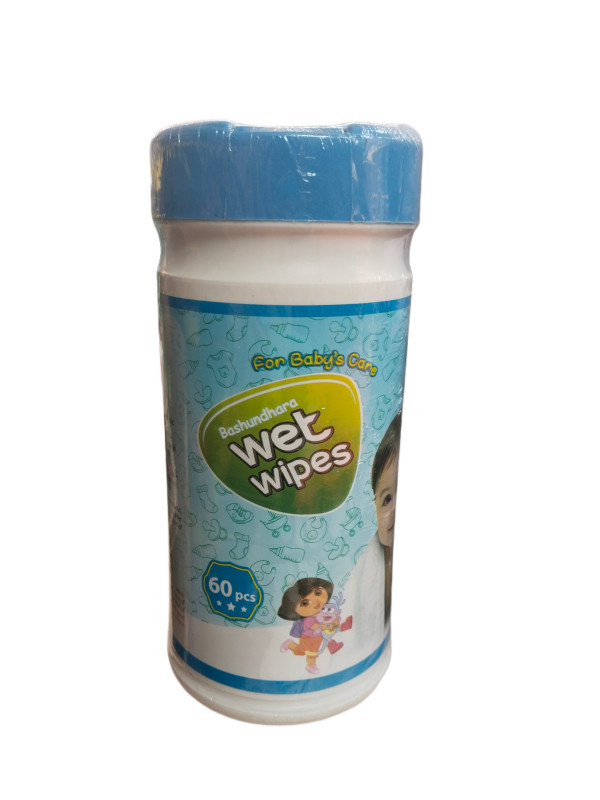 bashundara wet wipes 60 pcs