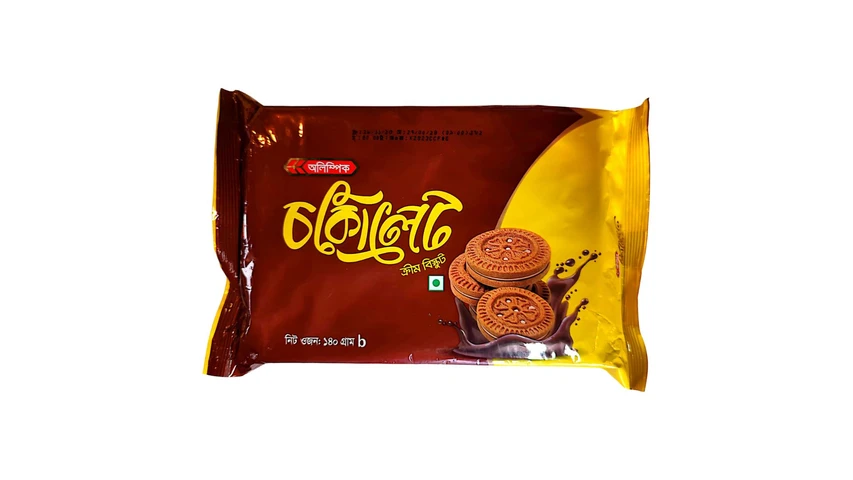 Olympic Chocolate Cream Family Biscuit 140g