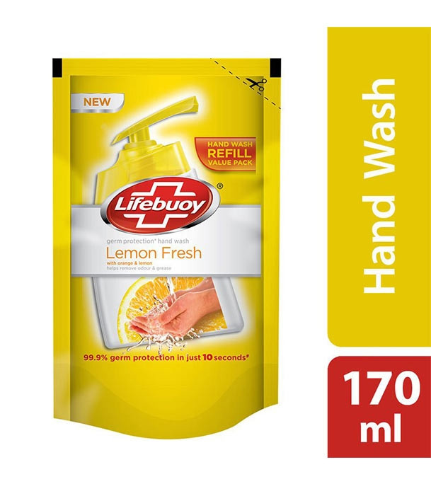 Lifebuoy Hand Wash Lemon Refill 170ml