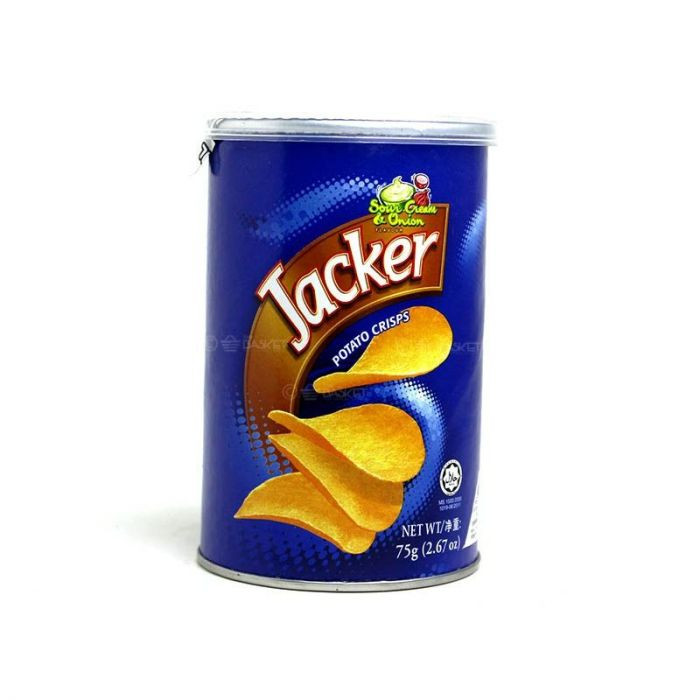 JACKER CHIPS SOUR CREAM & ONION 60 GM