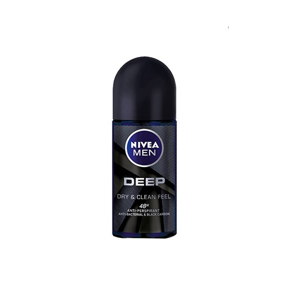 Nivea For Men Deep Dry & Clean Feel Roll-on 50Ml