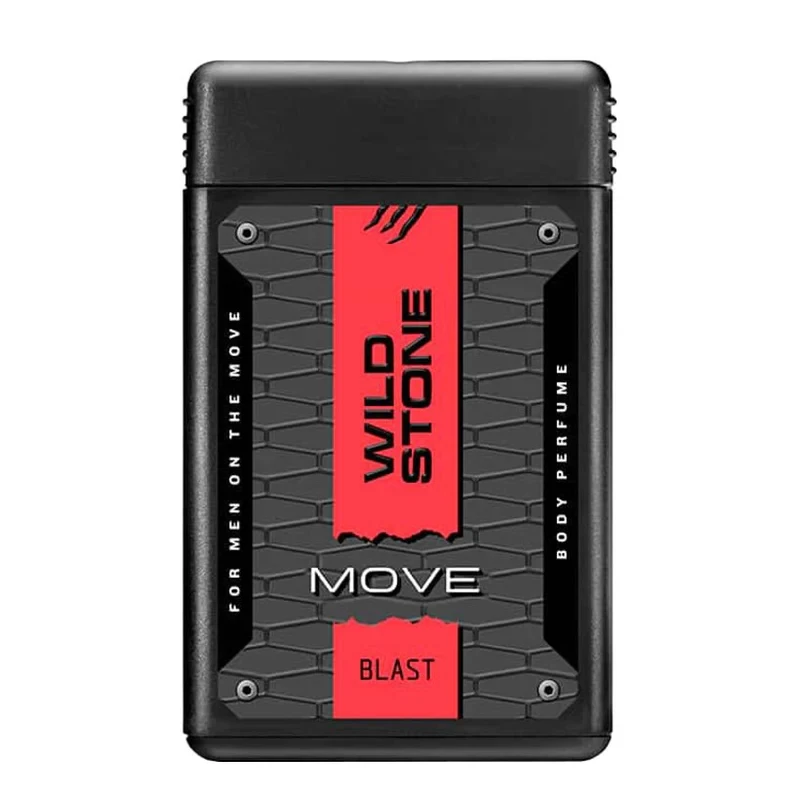 Wild Stone Move Charge Pocket Body Perfume for Men 250spray