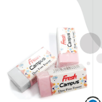 Fresh Campus Eraser White Small - 1 Pcs