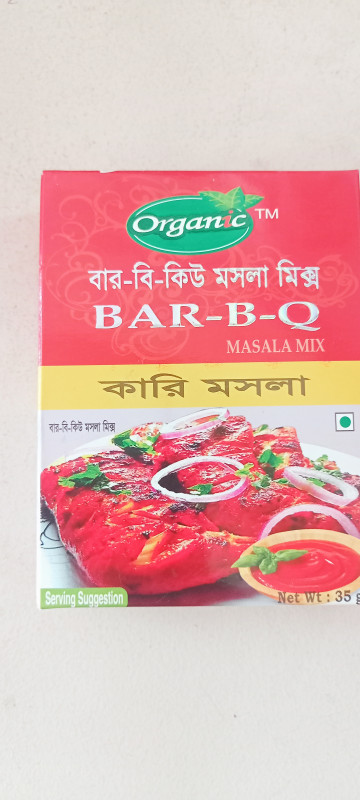 ORGANIC TM  BAR - B - Q MASALA MIX 35 GM