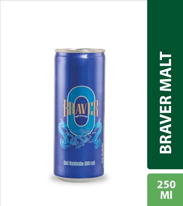 Braver Malt Drink Can 250ml