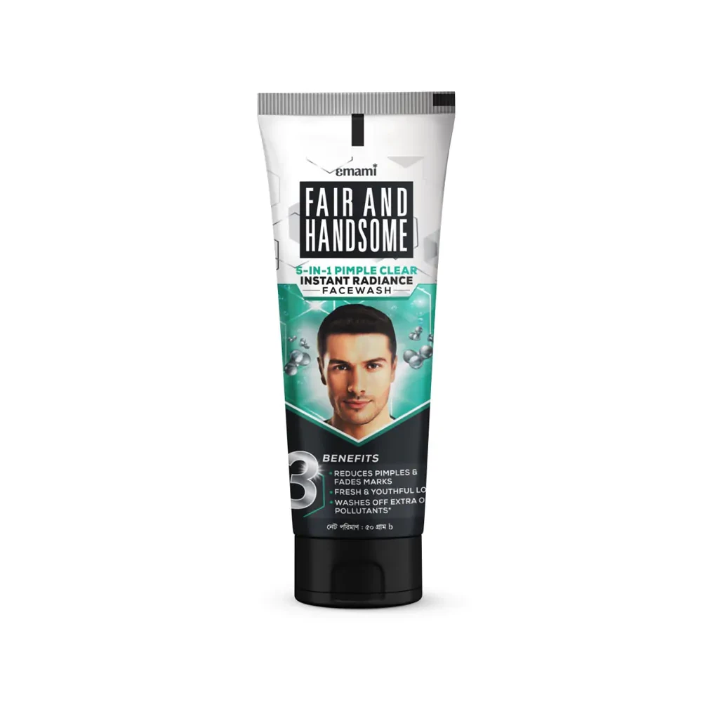 Emami Fair & Handsome Pimple Clear Face Wash