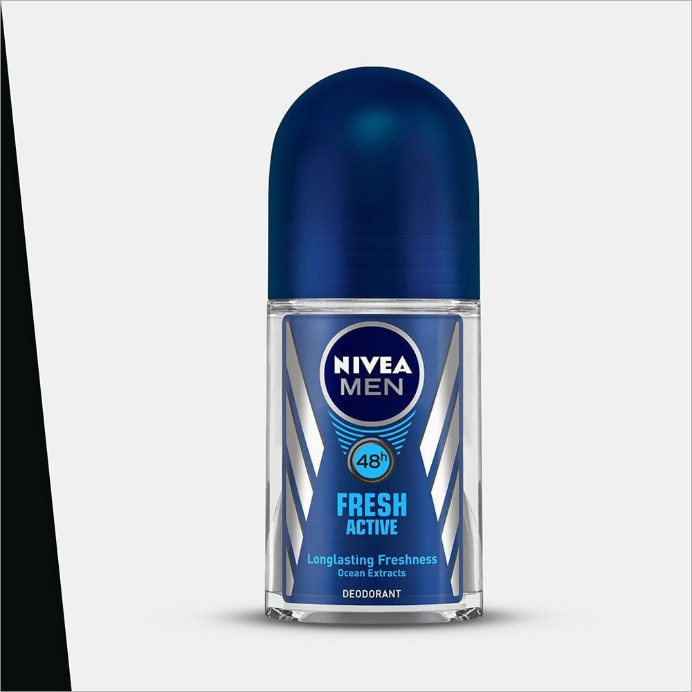 Nivea Men Fresh Active Deodorant Roll On - 50ml