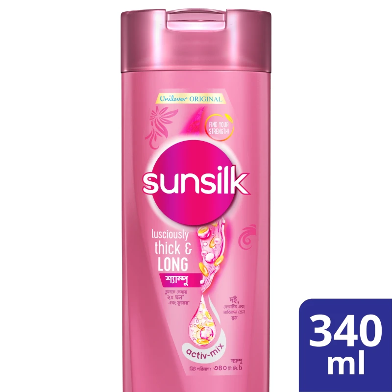 Sunsilk Lusciously Thick and Long Shampoo 340 ml