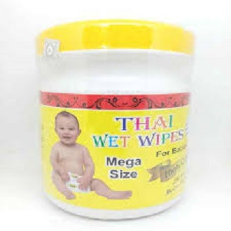 Thai Wet Wipes -mega size 230 Pcs