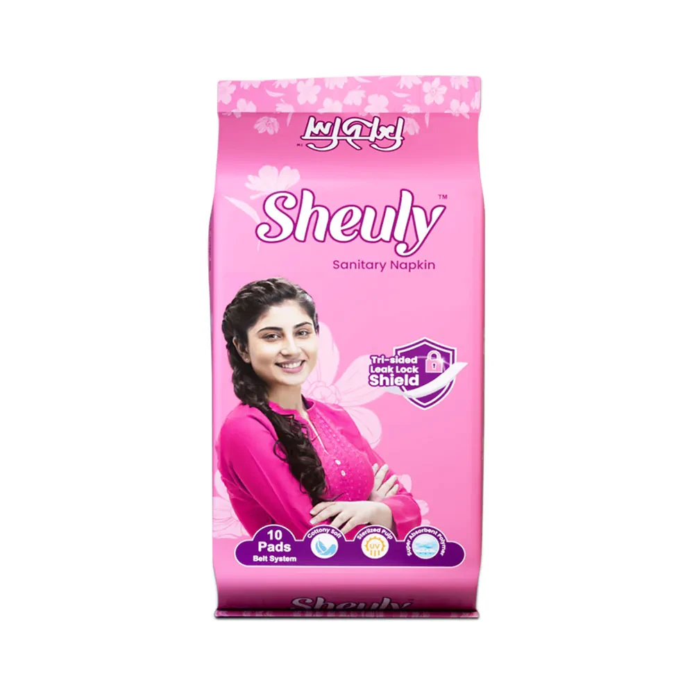 Sheuly Sanitary Napkin (Belt System) 10 PCS