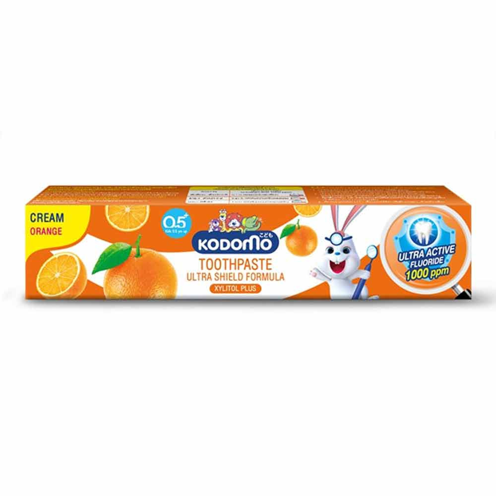 KODOMO TOOTHPASTE ORANGE 40G 0.5+