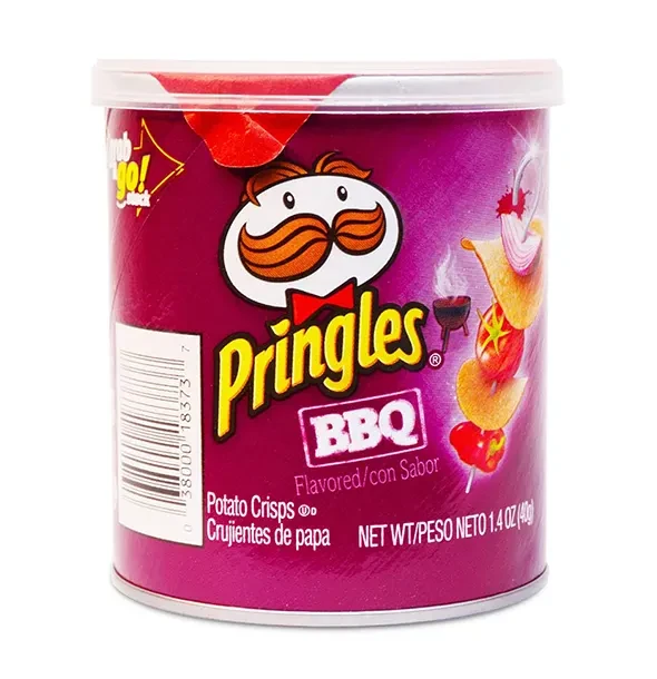 Pringles BBQ Flavored Con Sabor Chips - 40g