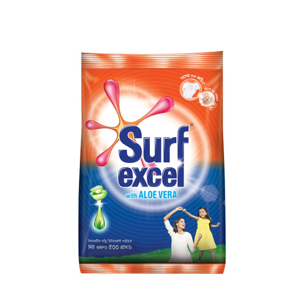 Surf Excel Washing Powder ALOE VERA 500gm