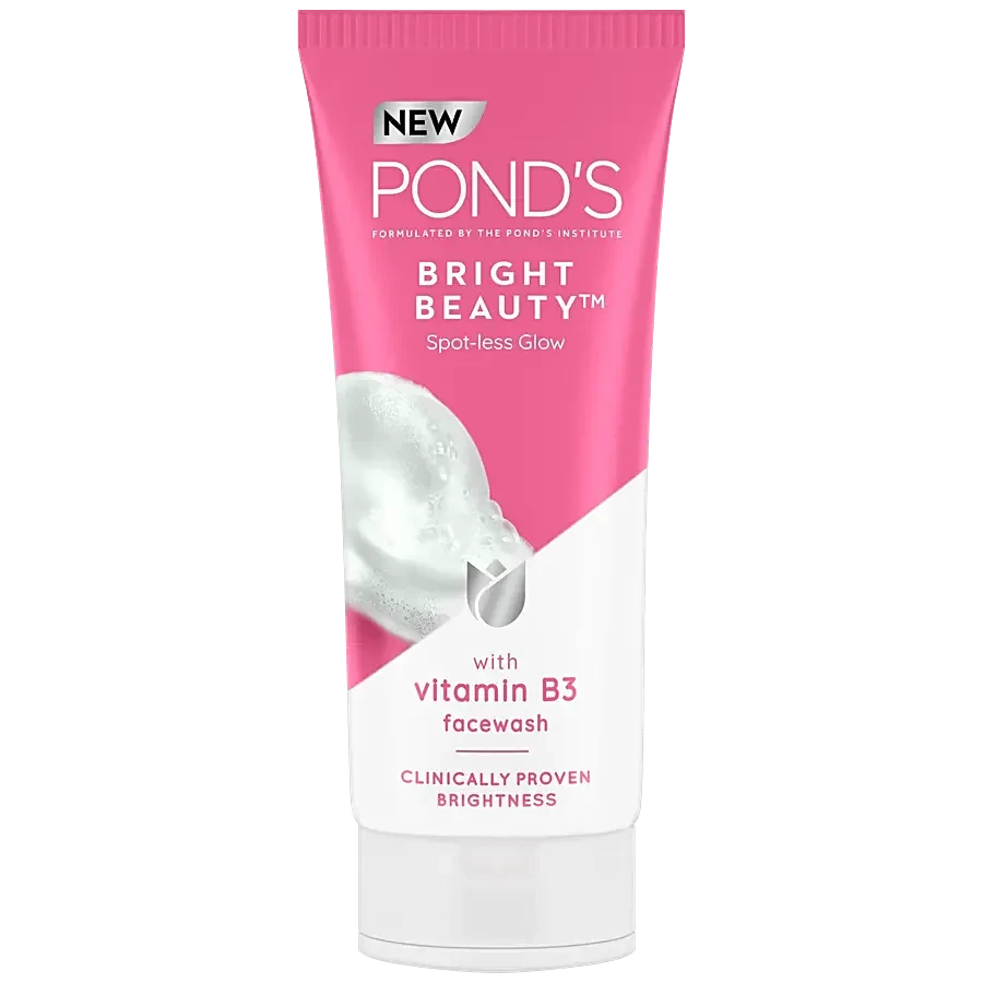 Ponds Bright Beauty Spot-less Glow Face Wash 100g(Indian)