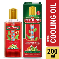 Red King Mens Cooling Oil 200ml