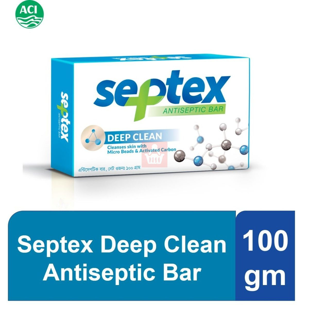 Septex - Deep Clean Antiseptic Bar - 100gm